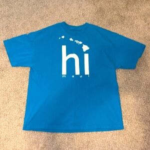 Men’s large blue Maui Hawaii Tee Shirt